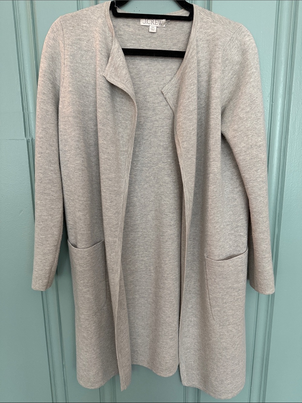 Lightweight J.Crew Sweater Cardigan in grey